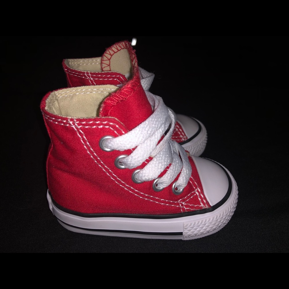 Red Converse - Picture 2 of 3